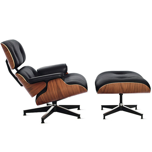 Eames Lounge & Ottomano    Replica