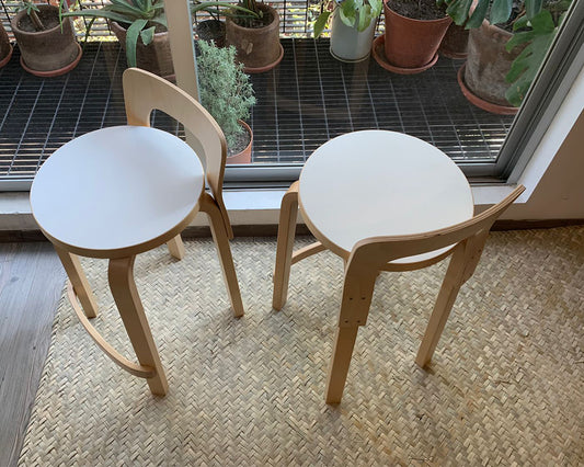 Silla alta K6  - Alvar Aalto - Artek