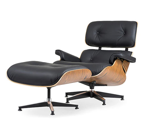 Eames Lounge Chair & Ottoman - réplica